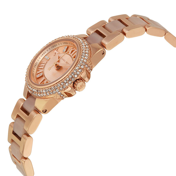 Michael Kors Petite Camille Rose Dial Ladies Watch MK4292 - Watches of America #2