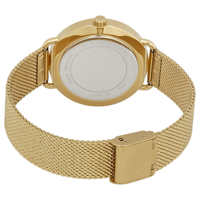 Michael Kors Porita Gold Dial Ladies Watch #MK3844 - Watches of America #3