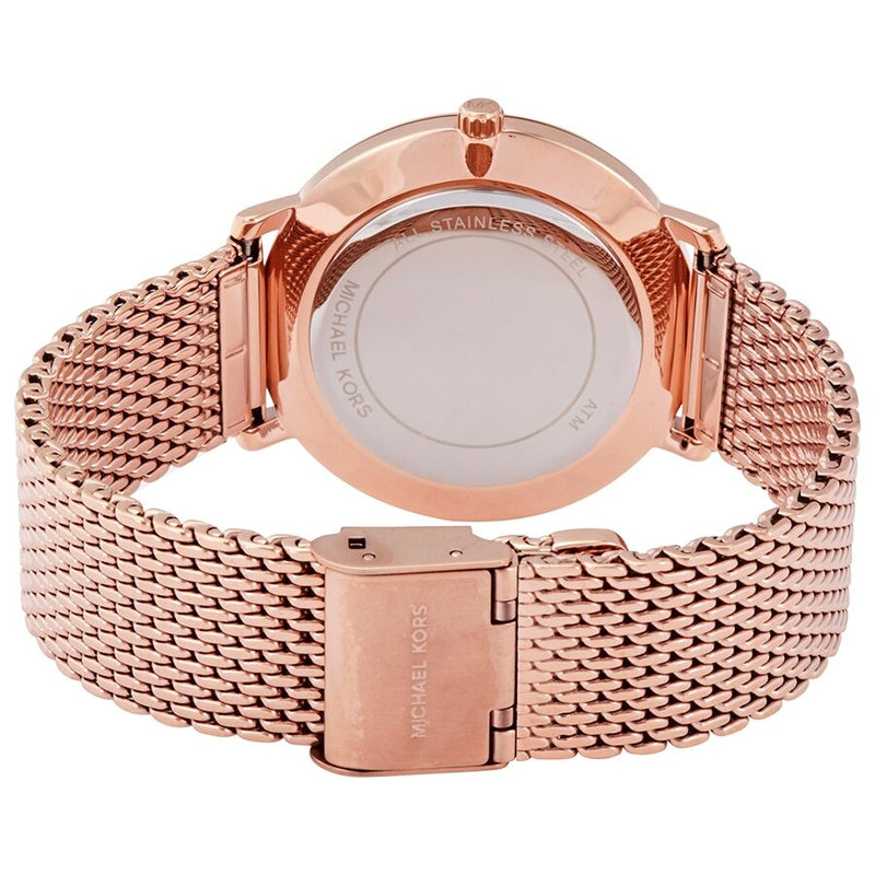 Michael Kors Pyper Quartz Crystal Rose Gold Dial Ladies Watch MK4340 - Watches of America #3