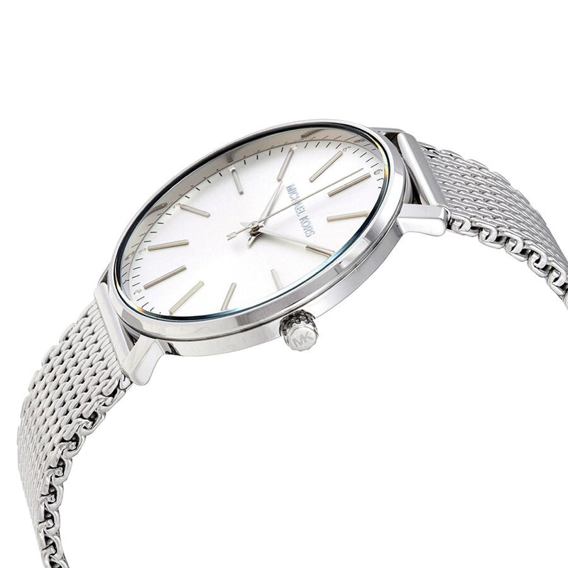 Michael Kors Pyper Quartz Crystal Silver Dial Ladies Watch MK4338 - Watches of America #2