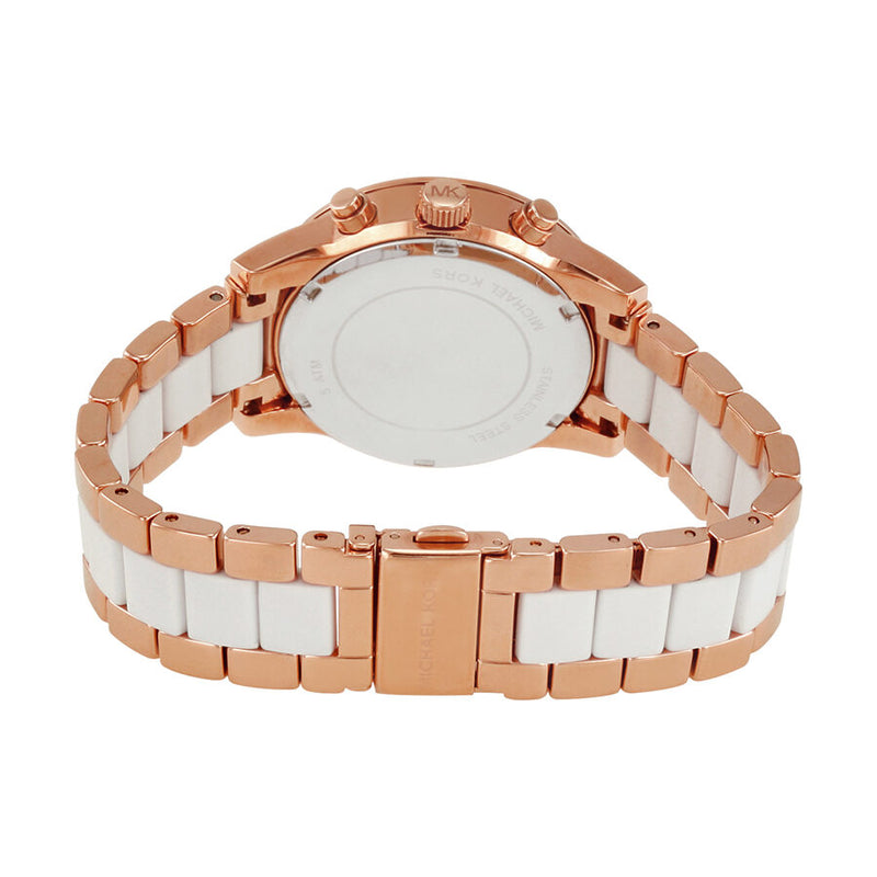 Michael Kors Ritz Quartz Chronograph White Dial Ladies Watch MK6324 - Watches of America #3