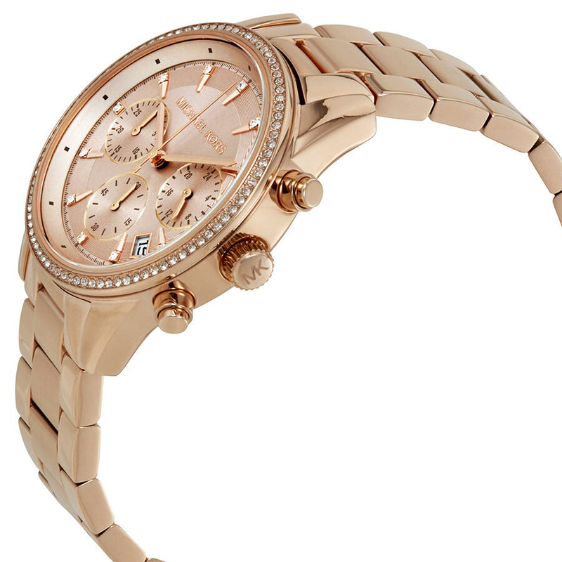 Michael Kors Ritz Rose Dial Ladies Watch MK6357 - Watches of America #2