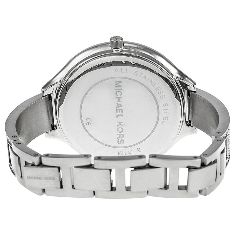 Michael Kors Runway Crystal Pave Dial Stainless Steel Ladies Watch MK3250 - Watches of America #3