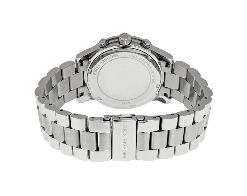 Michael Kors Runway Chronograph Silver Ladies Watch MK5076 - Watches of America #2