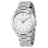 Michael Kors Runway Silver Dial Stainless Steel Ladies Watch MK3371 - Watches of America