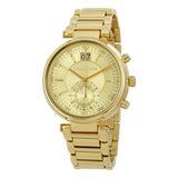 Michael Kors Sawyer Gold Dial Ladies Watch MK6362 - Watches of America
