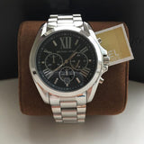 Michael Kors Bradshaw Chronograph Black Dial Silver Unisex Watch MK5705 - Watches of America #5