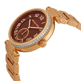 Michael Kors Skylar Red Dial Rose Gold Steel Ladies Watch MK6086 - Watches of America #2