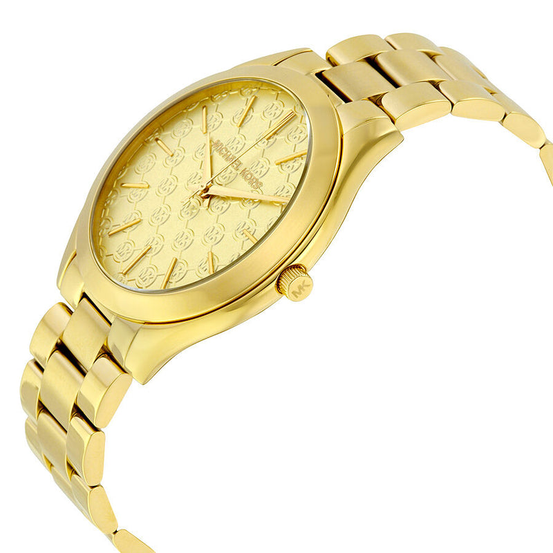 Michael Kors Slim Runway Champagne Dial Ladies Watch #MK3335 - Watches of America #2