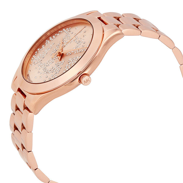Michael Kors Slim Runway Rose Gold Tone Dial Ladies Watch MK3591 - Watches of America #2