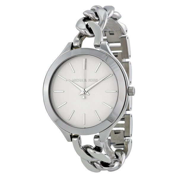 Michael Kors Slim Runway White Dial Ladies Watch MK3279 - Watches of America