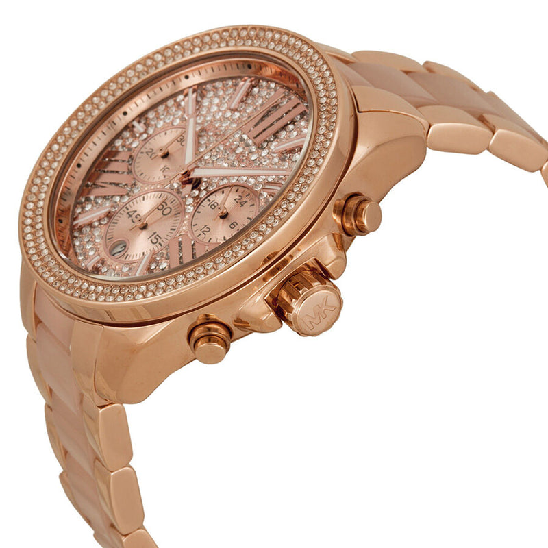 Michael Kors Wren Crystal Pave Dial Chronograph Ladies Watch MK6096 - Watches of America #2