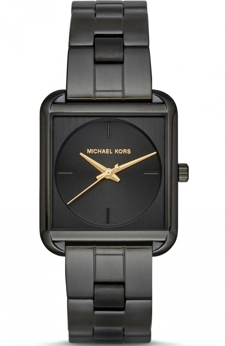 Michael Kors Square Lake Black Tone Women's Watch  MK3666 - Watches of America