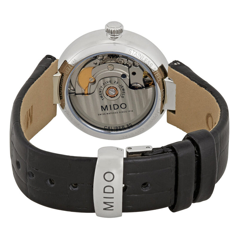 Mido Baroncelli Automatic Black Dial Ladies Watch #M022.207.16.051.10 - Watches of America #3