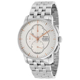Mido Baroncelli Automatic Chronograph Silver Dial Stainless Steel Men's Watch #M86074101 - Watches of America