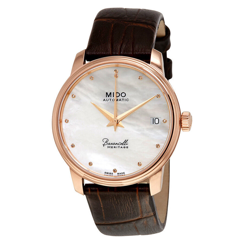Mido Baroncelli Heritage Automatic Ladies Watch #M027.207.36.106.00 - Watches of America