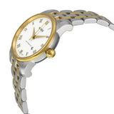 Mido Baroncelli II Automatic White Dial Two-tone Ladies Watch #M76009261 - Watches of America #2