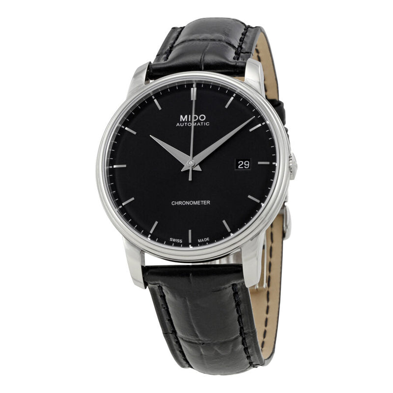 Mido Baroncelli III Automatic Black Dial Men's Watch #M0104081605120 - Watches of America
