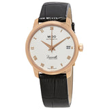 Mido Baroncelli III Automatic Silver Dial Ladies Watch #M0272073601300 - Watches of America