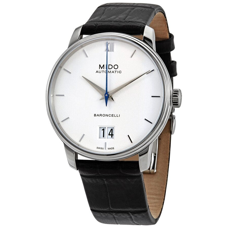 Mido Baroncelli III Automatic White Dial Men's Watch #M027.426.16.018.00 - Watches of America