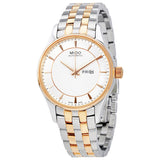 Mido Belluna Automatic Silver Dial Ladies Watch #M0012302203191 - Watches of America