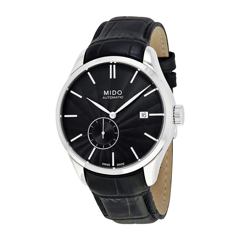 Mido Belluna II Automatic Black Dial Men's Watch #M024.428.16.051.00 - Watches of America