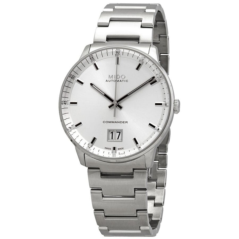 Mido Commander Big Date Automatic Silver Dial Men's Watch #M021.626.11.031.00 - Watches of America