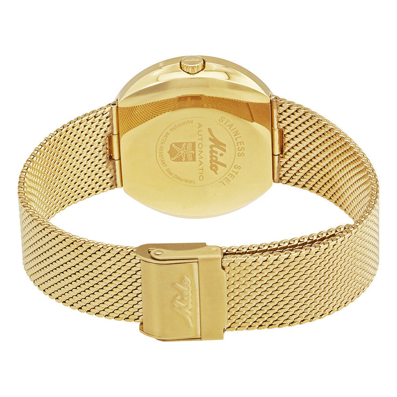 Mido Commander I Automatic Yellow Gold PVD Unisex Watch #M842932813 - Watches of America #3