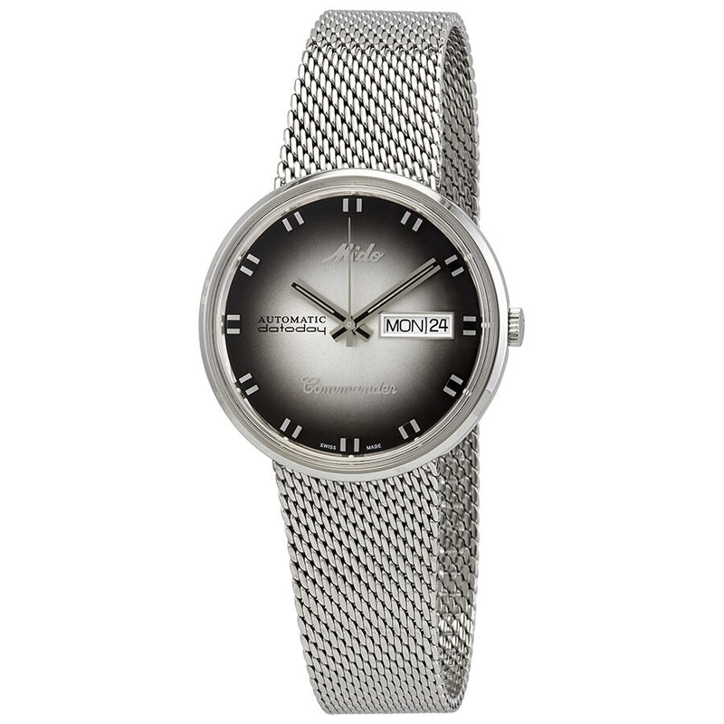 Mido Commander Icone Automatic Grey Dial Men's Watch #M842942711 - Watches of America