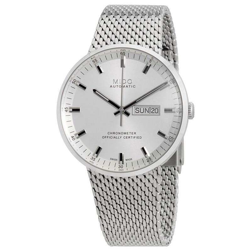 Mido Commander II Automatic Silver Dial Men's Watch #M031.631.11.031.00 - Watches of America