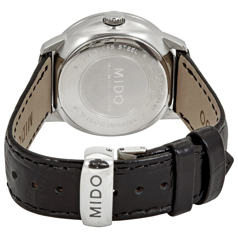Mido Commander II Automatic White Mother of Pearl Dial Ladies Watch #M016.230.16.111.80 - Watches of America #3