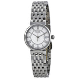 Mido Dorada White Dial Stainless Steel Ladies Watch M21304261#M2130.4.26.1 - Watches of America