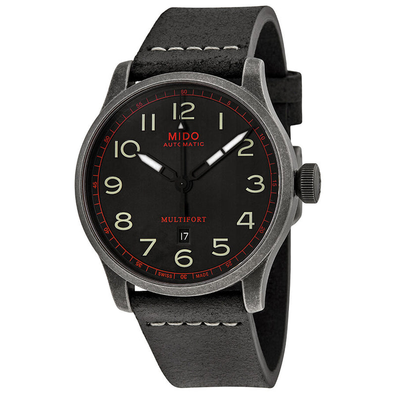 Mido Multifort Automatic Black Dial Men's Watch #M032.607.36.050.09 - Watches of America
