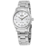 Mido Multifort Automatic Silver Dial Ladies Watch #M005.007.11.036.00 - Watches of America