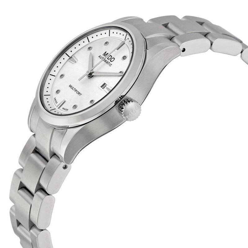 Mido Multifort Automatic Silver Dial Ladies Watch #M005.007.11.036.00 - Watches of America #2