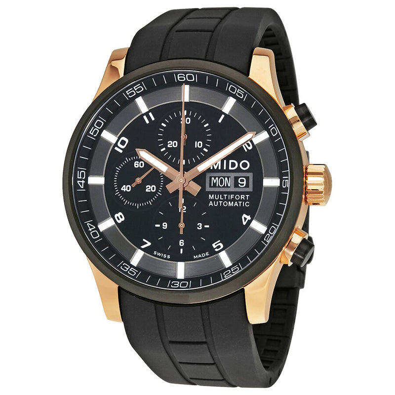 Mido Multifort Chronograph Automatic Men's Watch #M0056143705709 - Watches of America