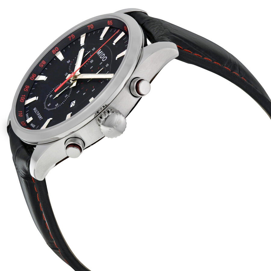 Mido Multifort Chronograph Black Dial Men