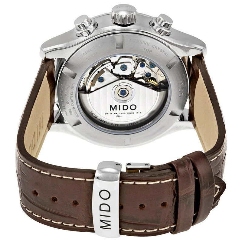 Mido Multifort Chronograph Grey Dial Men's Watch M0056141603100 #M005.614.16.031.00 - Watches of America #3