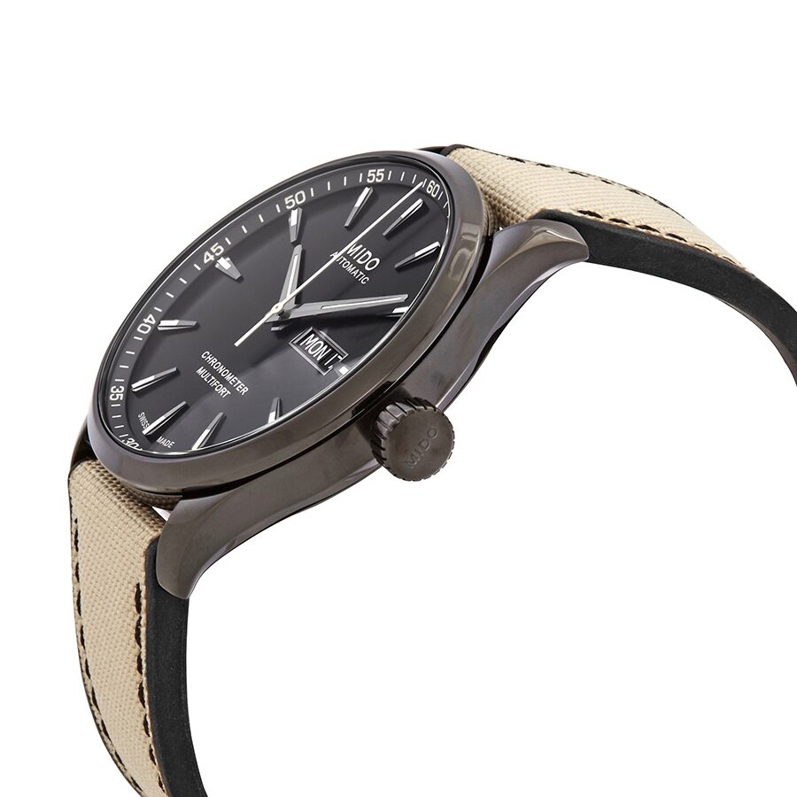 Mido Multifort Chronometer Automatic Black Dial Men