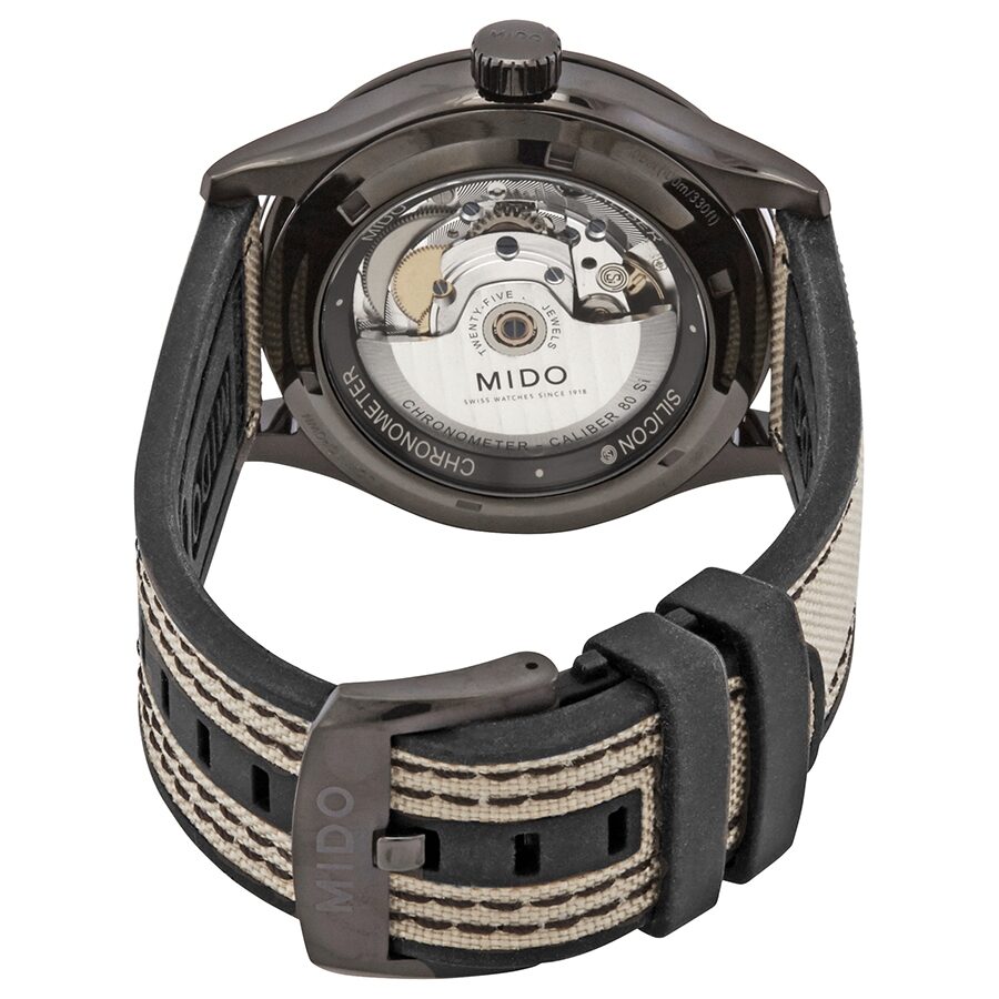 Mido Multifort Chronometer Automatic Black Dial Men