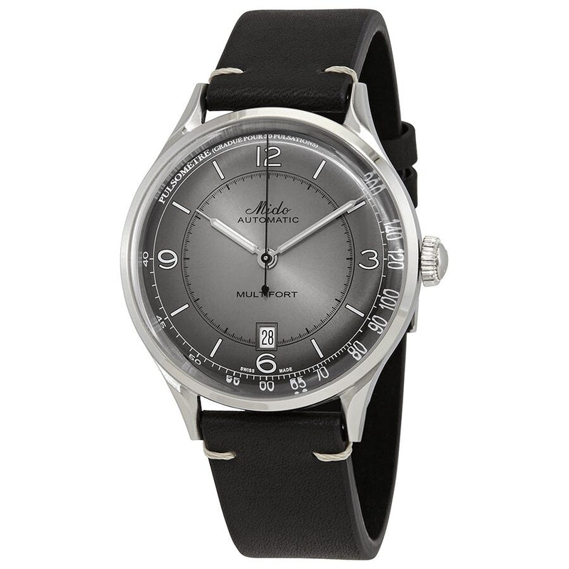Mido Multifort Patrimony Automatic Grey Dial Men's Watch #M040.407.16.060.00 - Watches of America