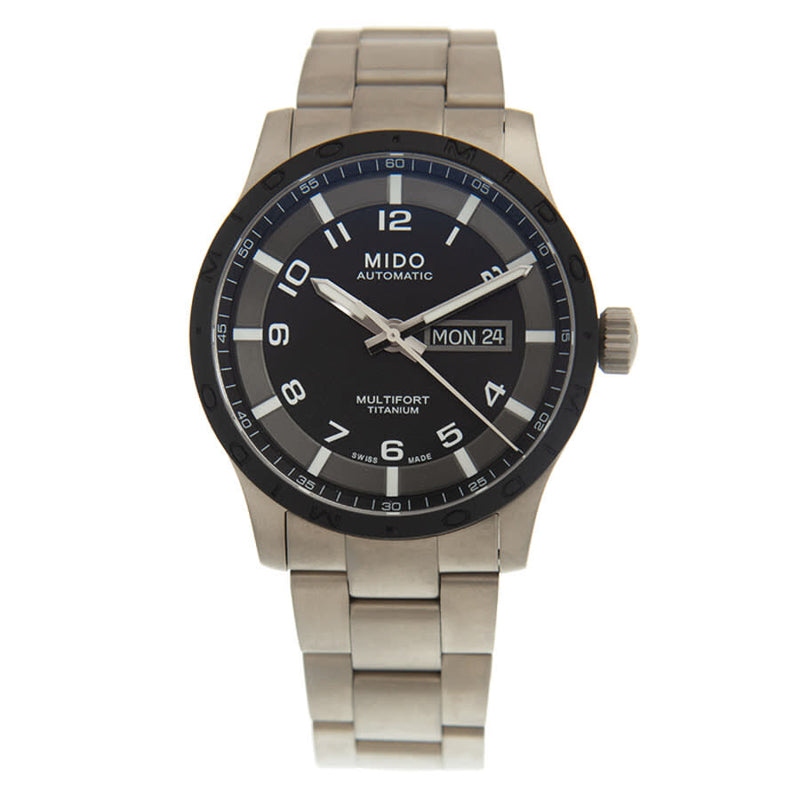 Mido MULTIFORT SERIES Black Dial Unisex Watch #M0184304405200 - Watches of America #3