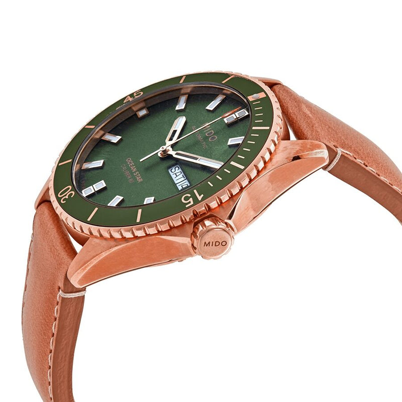Mido Ocean Star Automatic Green Dial Men's Watch #M026.430.36.091.00 - Watches of America #2