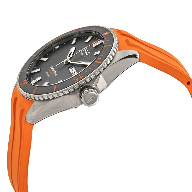 Reloj mido ocean star naranja hot sale