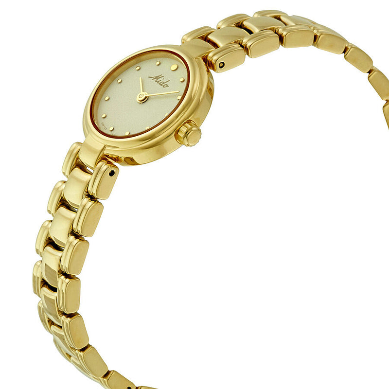 Mido Romantique Gold Dial Ladies Watch #M2132.3.12.1 - Watches of America #2