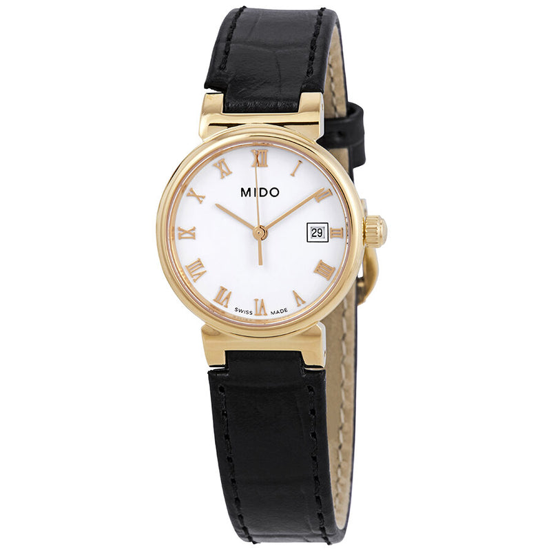 Mido White Dial Ladies Watch #M2130.3.C6.4 - Watches of America