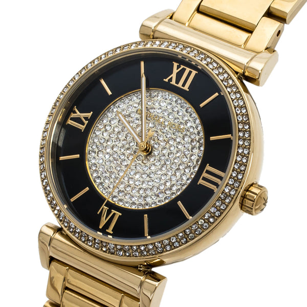 Michael Kors Catlin Black Dial Women's Watch MK3338 - Watches of America #2