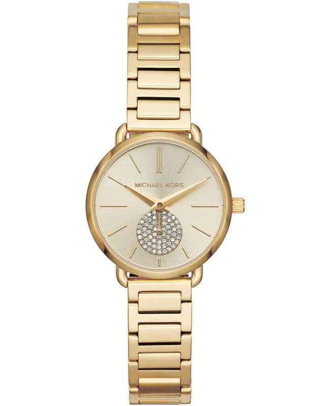 Michael Kors Portia Gold Tone Women's Watch  MK3838 - Watches of America