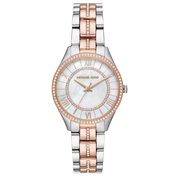 Michael Kors Lauryn cuarzo blanco nácar esfera señoras reloj MK3979