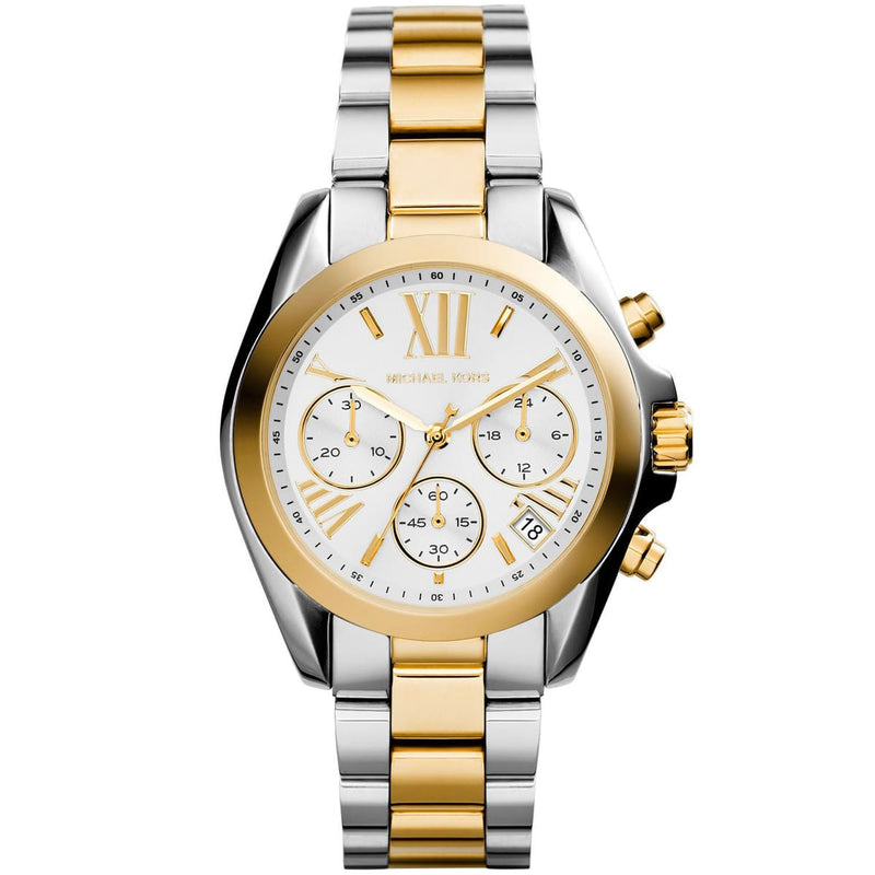 Michael Kors Bradshaw Chronograph Two Tone Women's Watch  MK5974 - Watches of America
